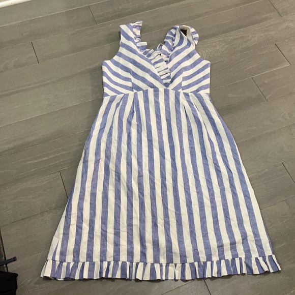 camilyn beth blue and white dress stripes - Picture 2 of 5